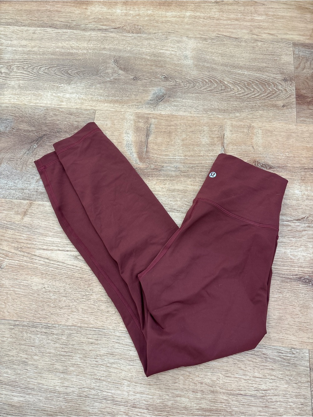 lululemon athletica Women's Burgundy High-Rise Leggings
